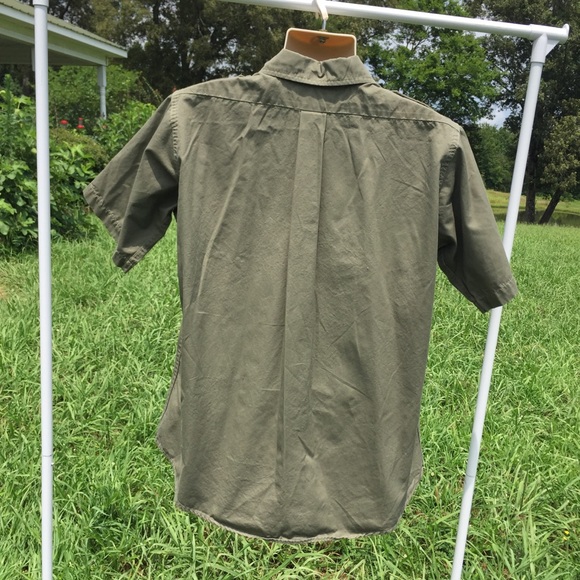 Vintage C.C. Filson Hunting Safari Shirt Sz 44 - Picture 3 of 8